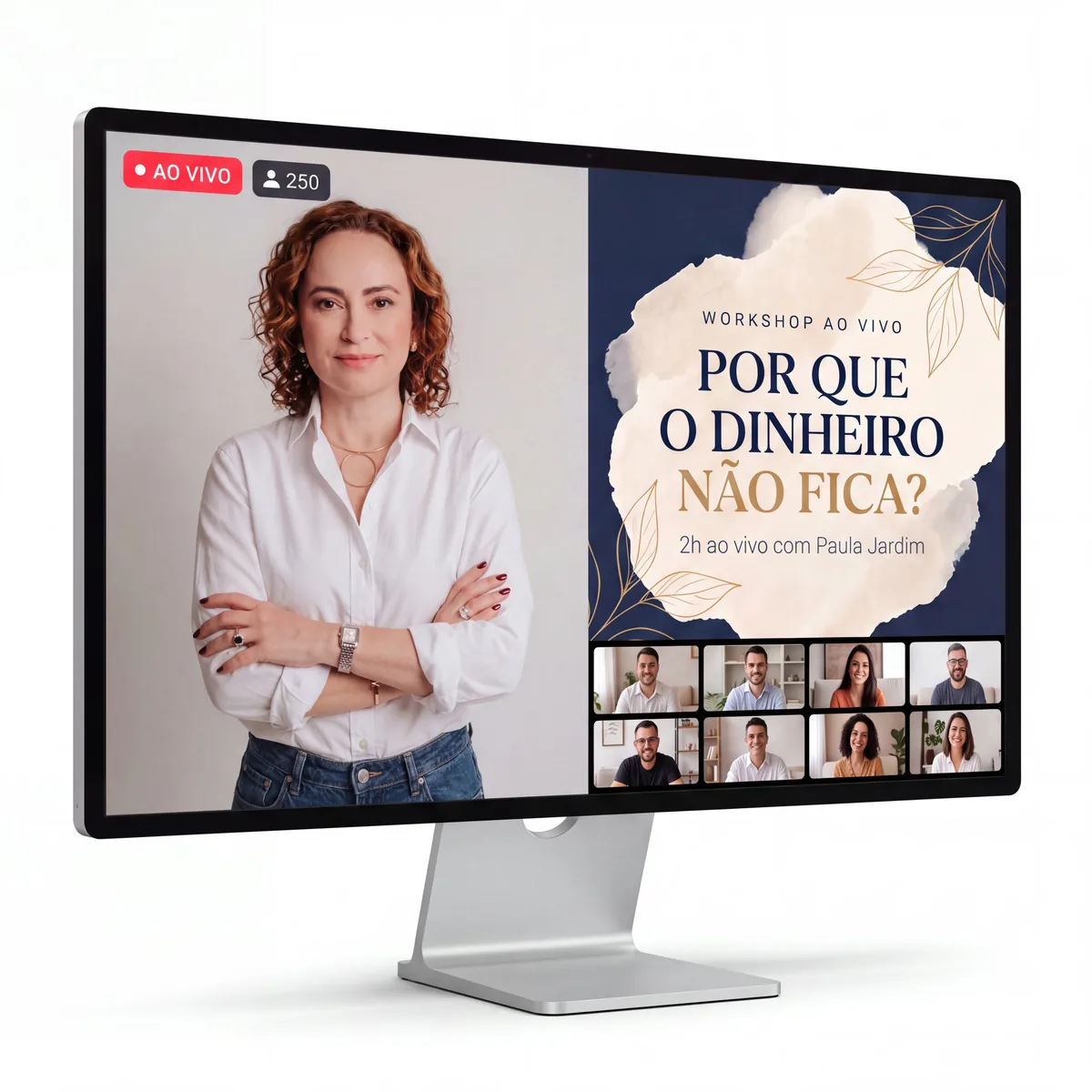 2 horas ao vivo com Paula Jardim conduzindo